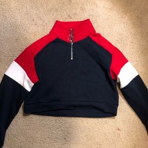 Cropped sweatshirt